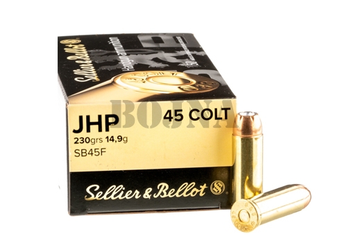 Sellier&Bellot .45 Long Colt JHP 14,9g