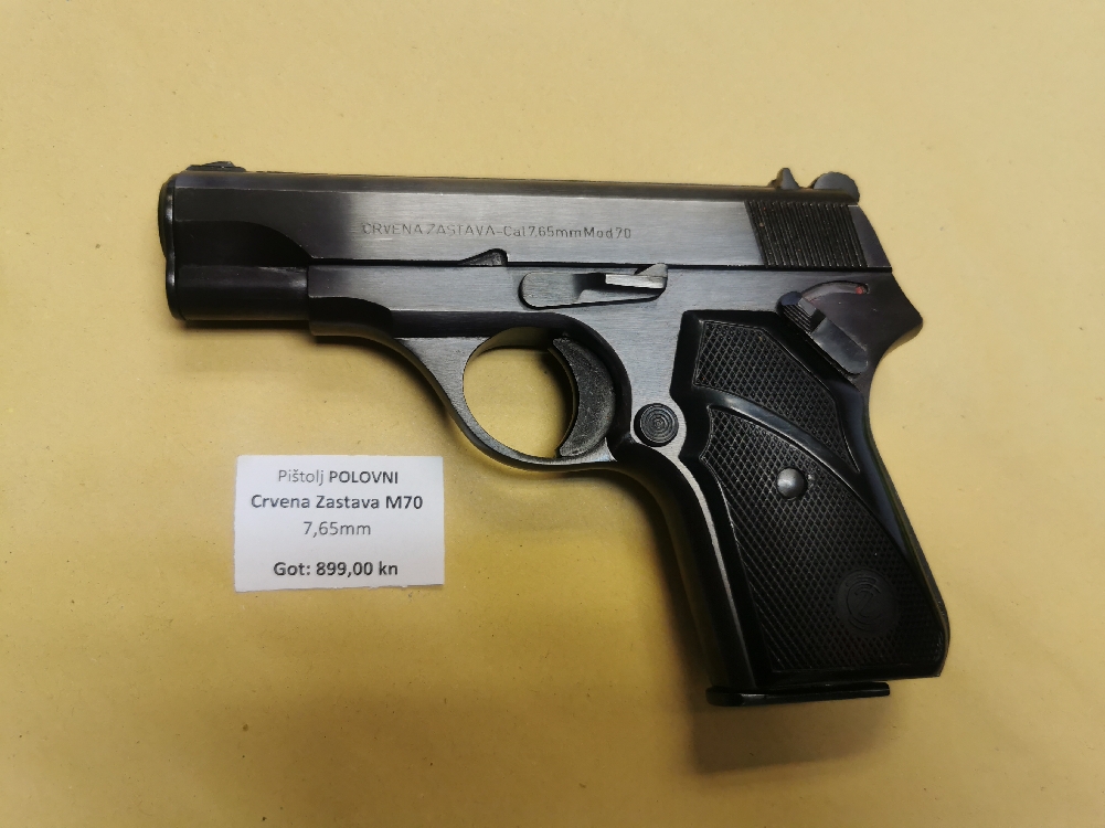 Pištolj CZ M70 7,65mm
