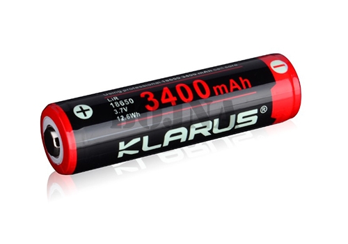 KLARUS Baterija 18650 3400mAh (punjiva)