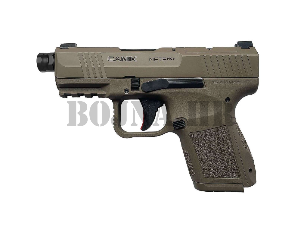 Pištolj CANIK Mete MC9 Tactical 9x19 Threaded (FDE)