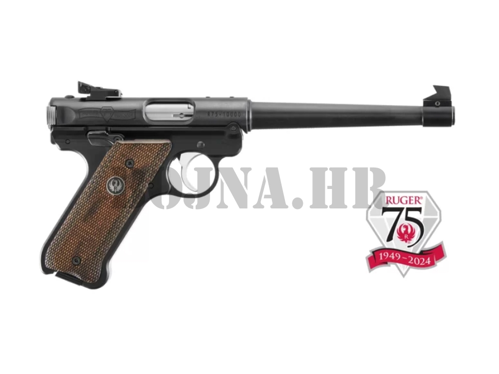 Pištolj RUGER MK-IV Standard 75th Anniversary .22LR 6,88